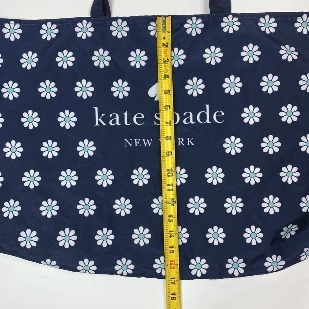 Kate Spade Navy Blue Daisy Large Tote Bag
